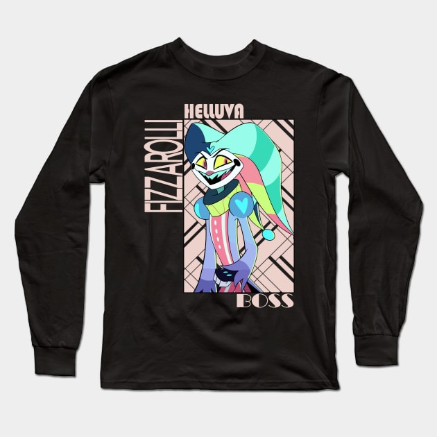 Helluva Boss Fizzarolli Long Sleeve T-Shirt by abdul rahim